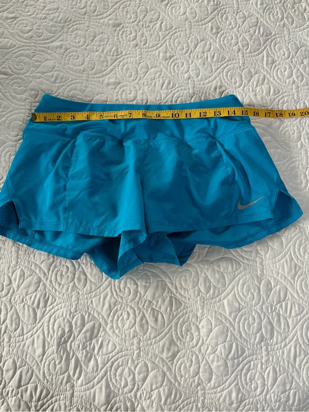 Nike Women’s Teal Blue Lined Athletic Shorts